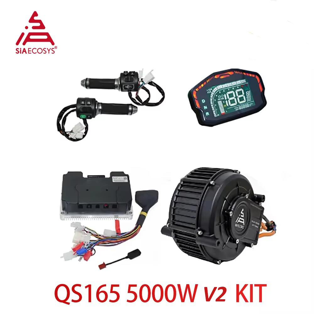 QS165 V2 5000W 72V Mid Drive M - Mid Drive Motor Kit 72V 5000W review and price