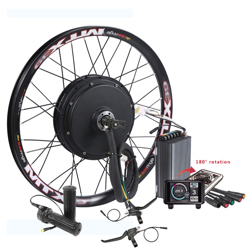 Big Torque Electric Bicycle Bi - Qs Motor 273 8000W Hub Motor review and price