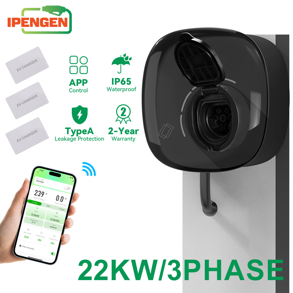 IPENGEN 22KW Type2 EV Charger  - Ev Charger Type 2 22Kw 32A 3 Phase review and price