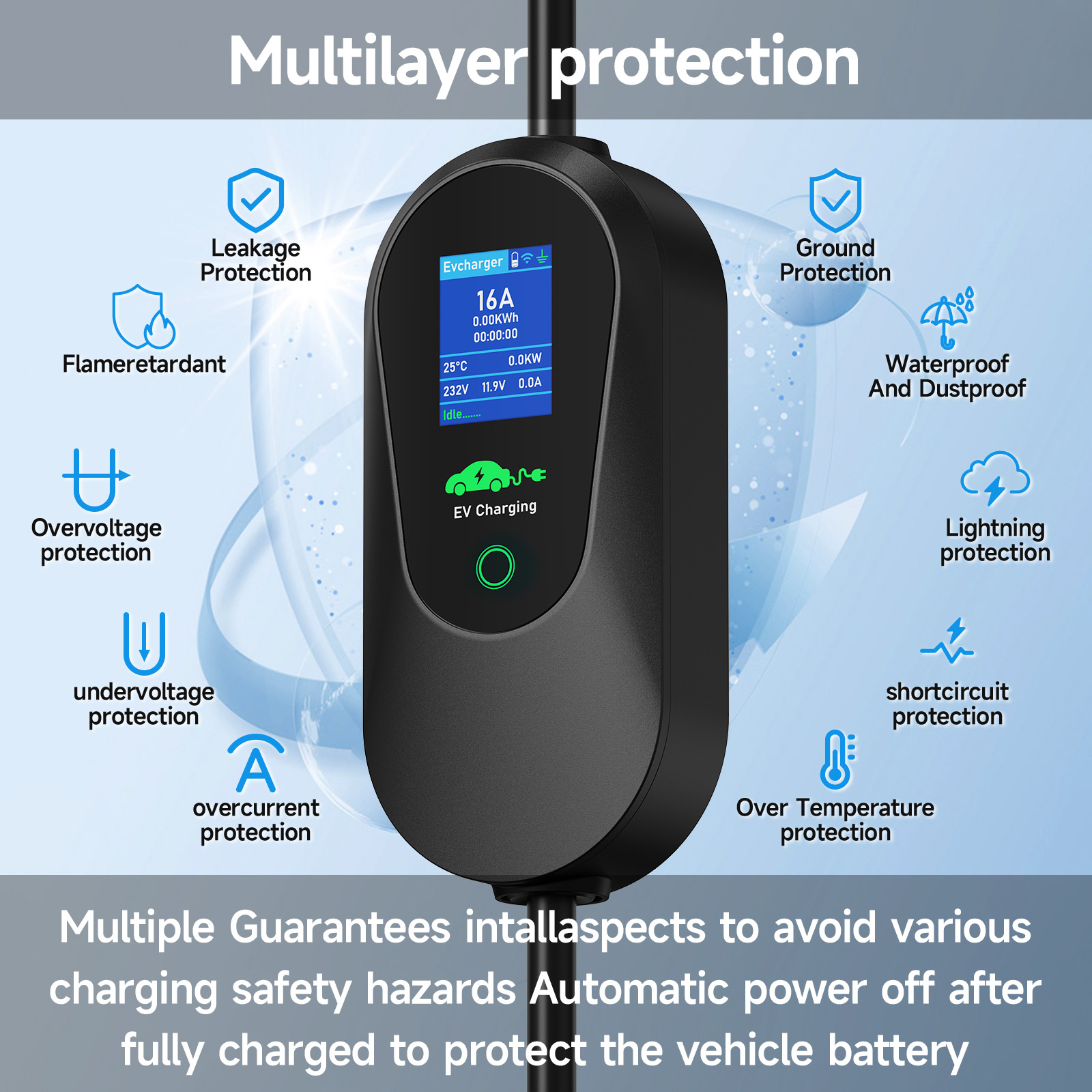 AFYEEV Type2 Portable EV Charg - Type 2 Portable Ev Charger 11Kw Cee review and price