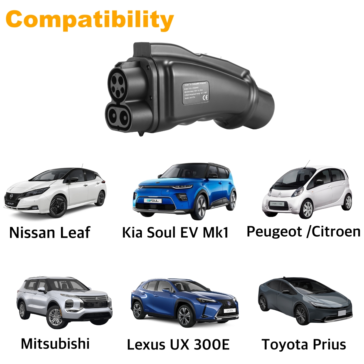 EVcharger4U CCS1 to CHAdeMO 10 - Chademo To Ccs Combo 1 Adapter review and price