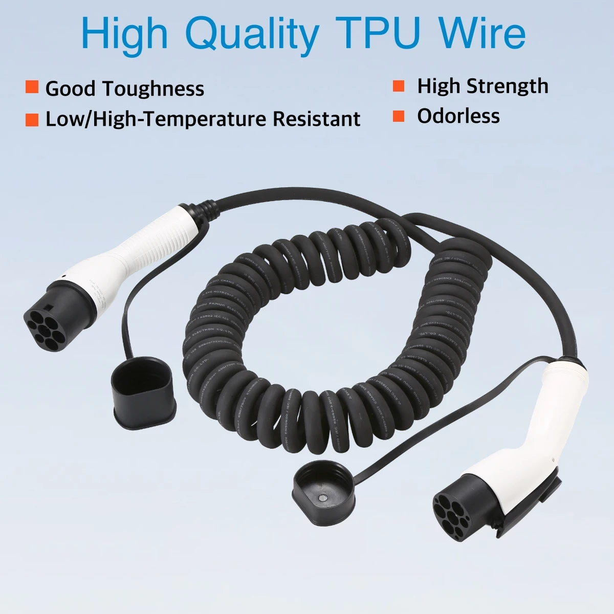 EVcharger4U 5M/7M Spiral EV Ch - Ev Charger Type 2 22Kw 32A 3 Phase review and price